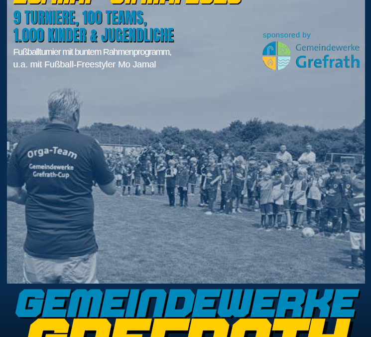 Die neue Festschrift zum Gemeindewerke Grefrath-Cup 2026 ist online! 📘⚽